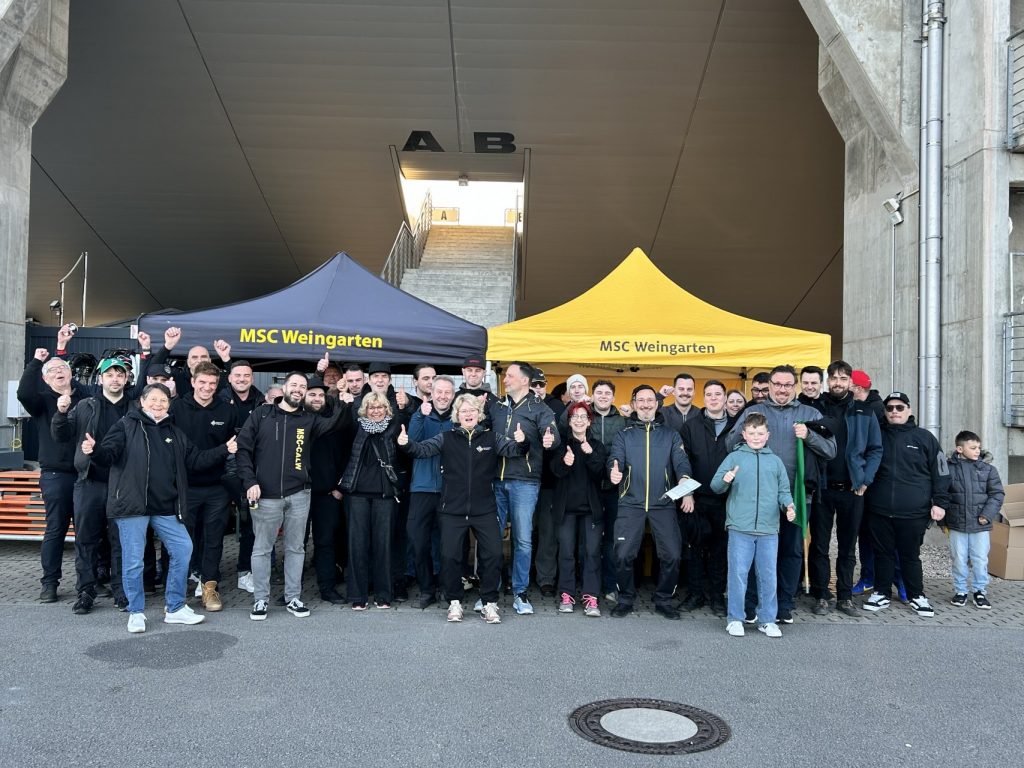 Gruppenbild MSC Weingarten Automobilslalom